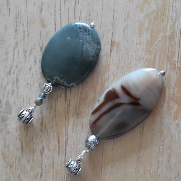 Bundle of 2 Stone Pendants AA114 - Picture 3 of 11